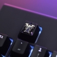 1pc Artisan Zinc-plated Aluminum Alloy Keycaps for Mechanical Keyboard OW DVA One Piece CS LOL R4 Height Stereoscopic Relief